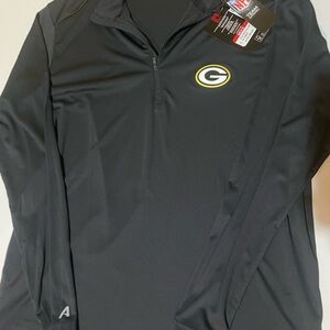 Antigua Black NFL Team Pullover